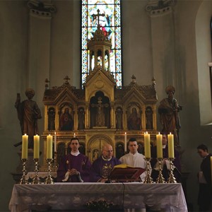 Blagoslovljene obnovljene postaje križnog puta u Župi sv. Anastazije u Samoboru